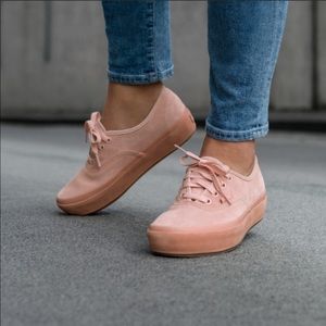 Pink Suede Vans